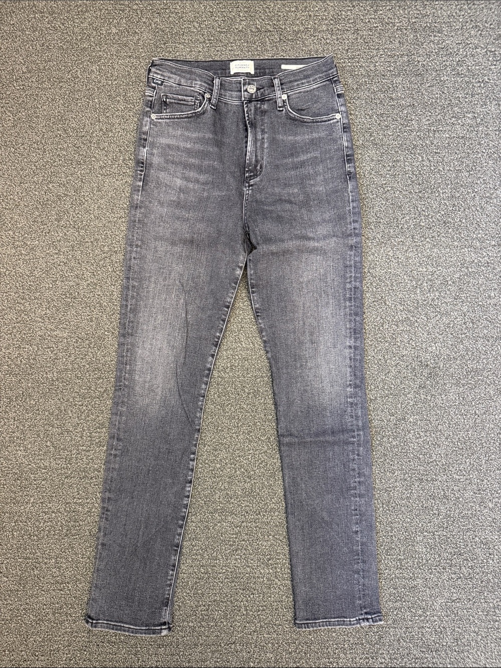Citizens of Humanity Olivia High Rise Slim Ankle Jeans in Radiant